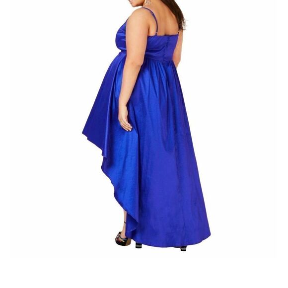 Women’s Spaghetti Strap Hi Low Dress by B Darlin Prom, Graduation, Wedding - Picture 2 of 4